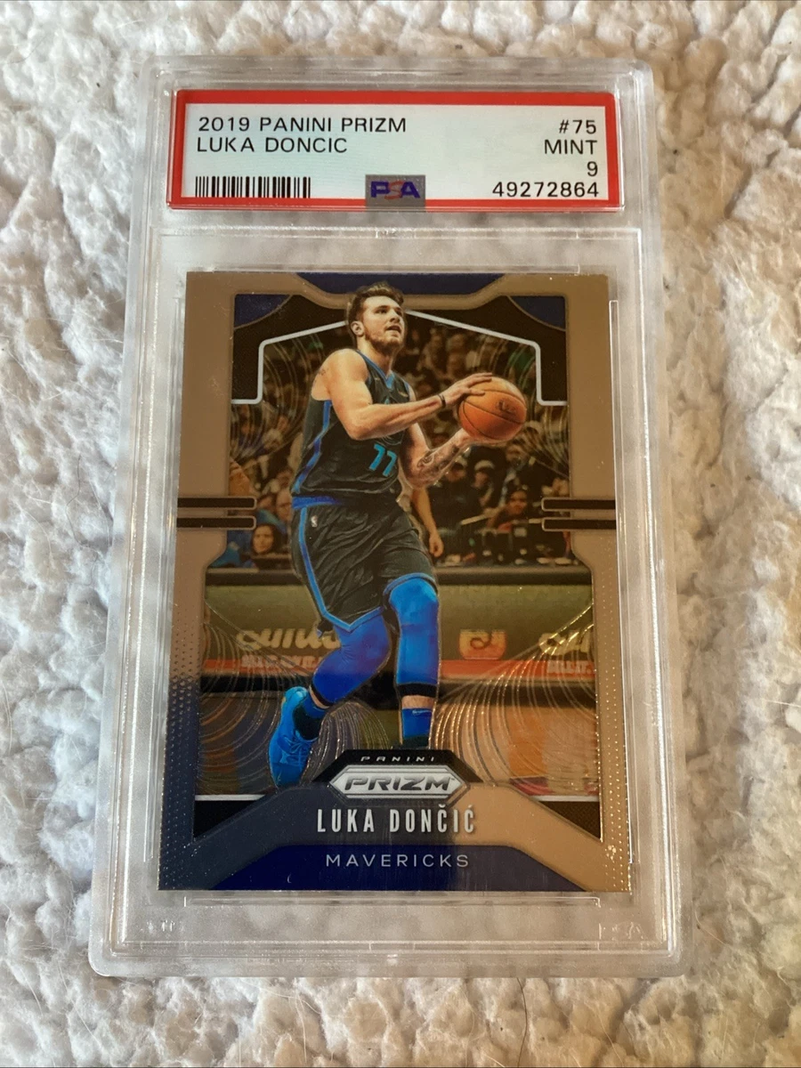 2019 Luka Doncic #39 PSA 9 Silver Prizm 2019 Panini Hoops Premium