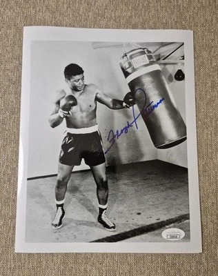 Floyd Patterson Signed Auto Autograph 8X10 Photo JSA Authenticated Boxing  - Image 1 of 3