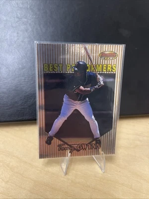 1999 Bowman's Best Tony Gwynn Performers #98 Padres - Image 1 of 2