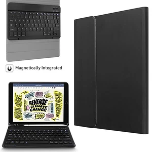 Keyboard Case For iPad 9th 8th 7th Generation 10.2 in Stand Magnetic Smart Cover - Picture 1 of 12