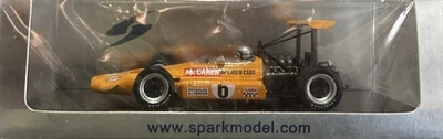 SPARK 1/43 S3125 McLaren M7B Ford-Cosworth #6 6th South African GP 1969 Bruce - Photo 1/4