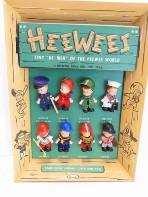 1966 Uneeda Baby Hee Wees Магазин Кукол Дисплей Pee Wees ОЧЕНЬ РЕДКИЕ - Изображение 1 из 4