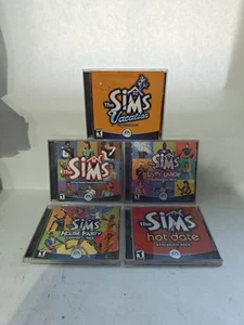 The Sims PC Bundle Pack Multiple Games 5 Expansion Packs  - Picture 1 of 4