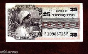 U.S.A. (Military Payment Certificate) 25 Cent. RARE - Imagen 1 de 1