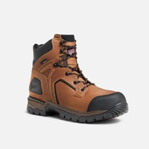 Red Wing 2401 FlexForce Men’s 15 D Safety Toe Work Boot Leather Waterproof New - Picture 1 of 8