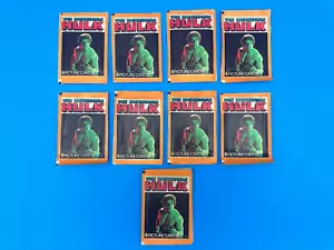 (9) New 1979 Incredible Hulk Packs by F.K.S. 54 Cards - Picture 1 of 4