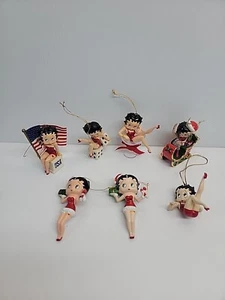 🔥Raro Vintage Betty Boop - Colección Adornos Navideños Excelente Estado🔥 - Imagen 1 de 9