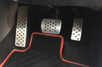 Renault Clio Sport IV Tape Footrest Cup RS200 GT Expression X98 4 Dead Pedal   - image 1 of 2