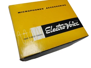 Supporto Microfono Scrivania Vintage EV Electro-Voice Electrovoice 422 Nuovo Vecchio Stock - Foto 1 di 19