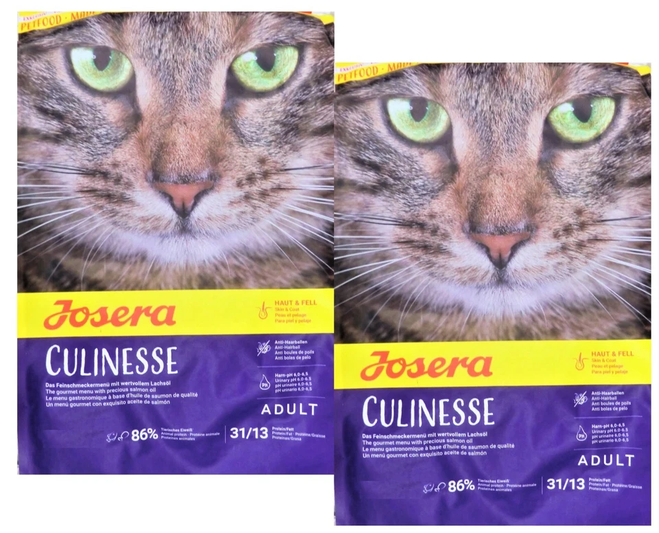 JOSERA Culinesse 10 kg Katzenfutter mit Lachsöl