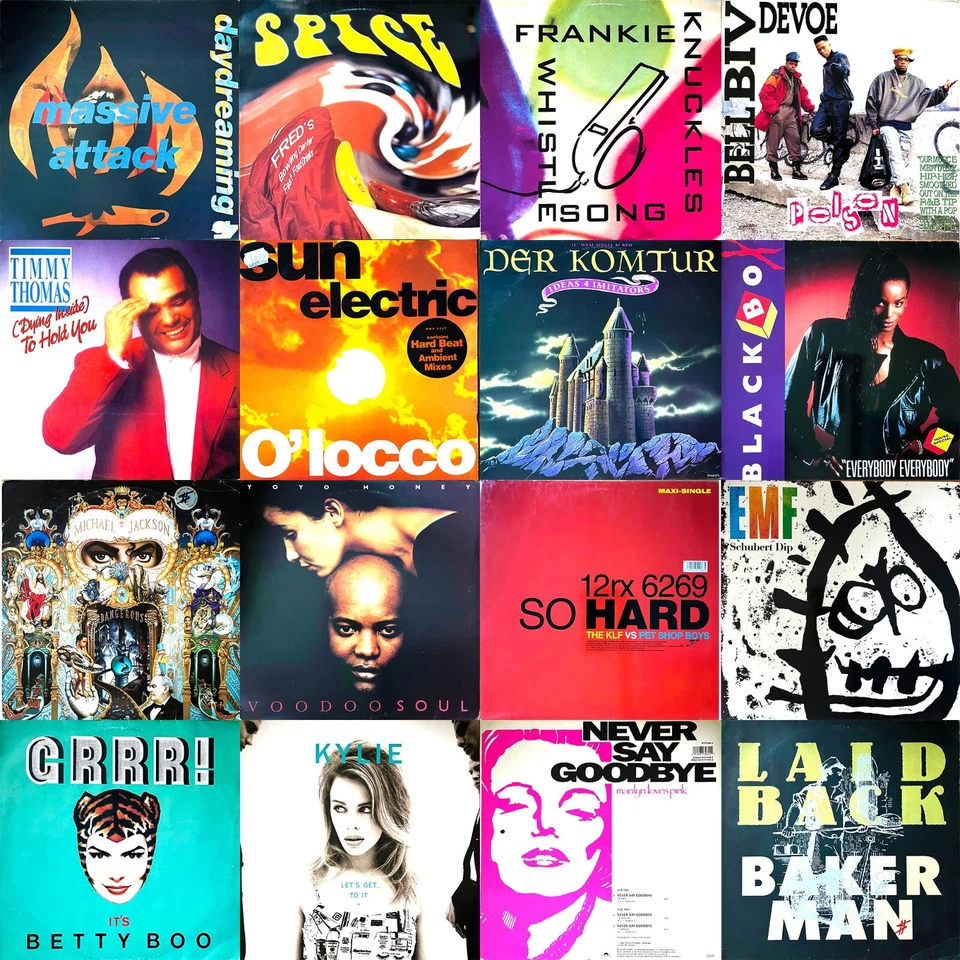 !!! Gesuchte 90er Jahre Pop Disco Schallplatten Sammlung LP Maxi 12" Vinyl A-Z - Bild 1 von 1