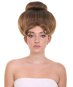 Adult Women’s Superwoman Wig with Mask Set,HW-2597A - Picture 1 of 10