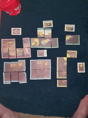 Topps Garbage Pail Kids 1989 Stupid Smiles Sticker Cards Puzzle Backs Only - Image 1 of 4