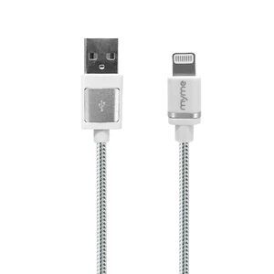 iPhone Charging Cable 2.1m/7ft Apple MFi Certified White Charger Lead 8 Pin - Picture 1 of 12