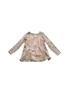 Women's NWT M Soft Surroundings Boho Tunic Sheer Embroidered Silk Over Tank - Picture 1 of 9