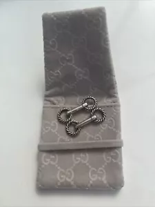 Rari gemelli Gucci vintage marcati - argento sterling - Foto 1 di 2