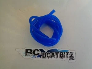 RC Boat 1 Metre Small size silicone water tubing Dark Blue 213B20B - Foto 1 di 2