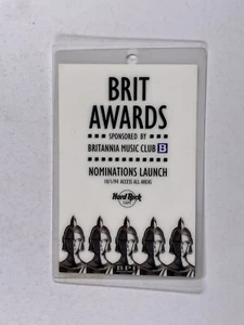 Brit Awards Nominations Launch AAA Pass Laminat Original 10. Januar 1994 - Bild 1 von 12
