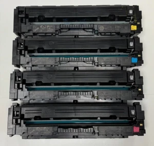 1 x Set di nuove cartucce toner toner originali HP 410A - 80 - 100% (3) - Foto 1 di 2