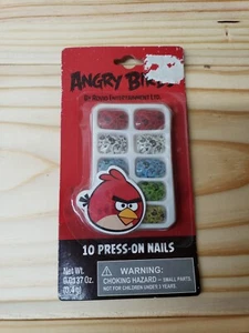 ANGRY BIRDS PRESS-ON NAILS BY ROVIO ENTERTAINMENT LTD. - 10 Pieces - Picture 1 of 3