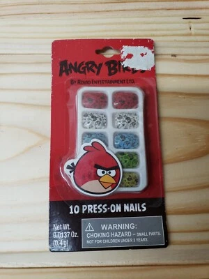 ANGRY BIRDS PRESS-ON NAILS BY ROVIO ENTERTAINMENT LTD. - 10 Pieces - Image 1 of 3