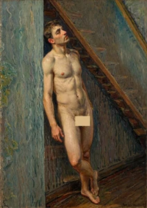 Erotic Boy art Man Nude Guy nu Homme desnudo Passion of Male Collection ER70 - Bild 1 von 2