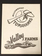 1976 WILLIAMSPORT TOMAHAWKS TCMA Set Break Singles **YOU PICK**  Indians AA