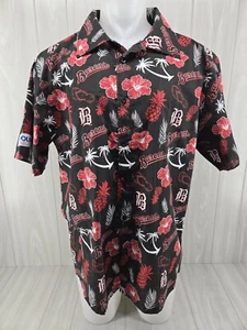 Birmingham Barons Hawaiian AOP Promo Button Up Shirt Size XL Success Brands  - Picture 1 of 11