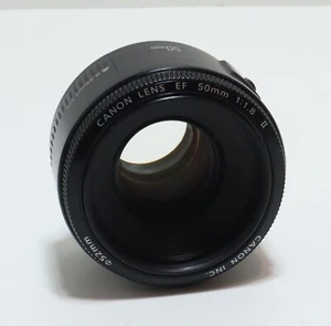 Canon EF 50mm F 1.8 II Lens (Black) - Picture 1 of 10