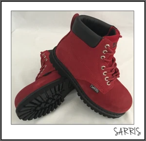 LADIES LACE UP SAFETY WORK BOOTS STEEL TOE CAP - Bild 1 von 1