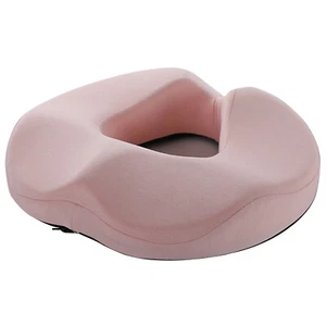 Ergonomic Memory Foam Donut Seat Cushion Office Chair Pad with Washable Cover  - Picture 1 of 15