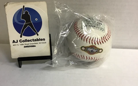 Miller Park Milwaukee brewers ground breaking baseball New limted edition jl/g2 Cover