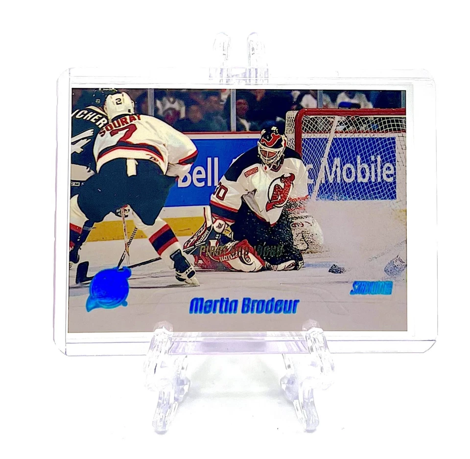 MARTIN BRODEUR 1999-00 Stadium Club #16 FIRST DAY ISSUE PARALLEL /150 NJ DEVILS - Image 1 of 2