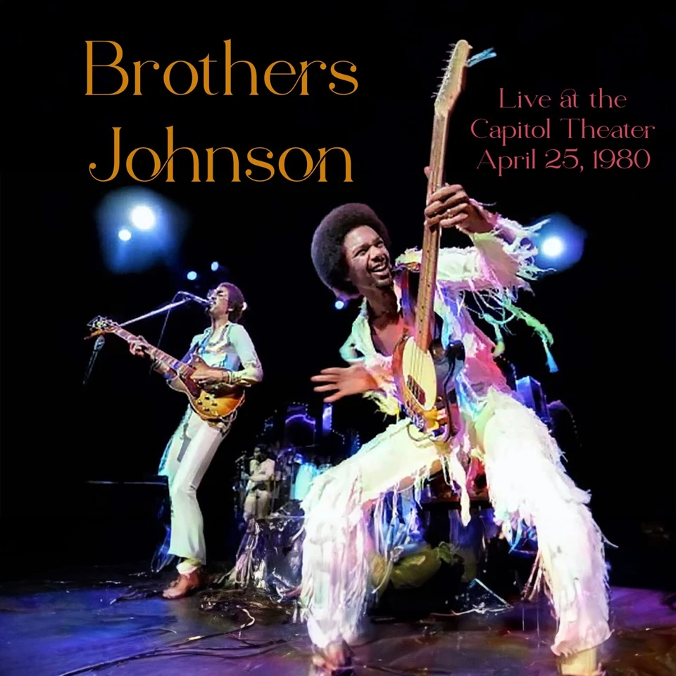 Brothers Johnson - Live at the Capitol Theater 1980 (blue vinyl LP - 2024) - Image 1 of 1