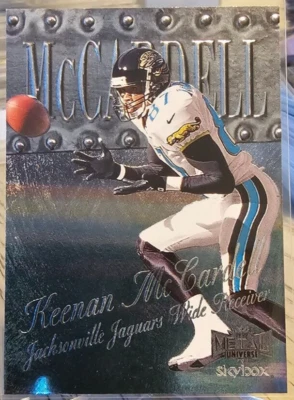 1999 Skybox Metal Universe Keenan McCardell #11 Jaguars - Image 1 of 2