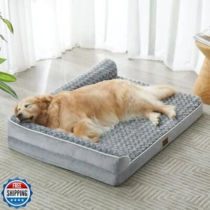 BFPETHOME Orthopedic Dog Bed for Extra Large Dogs-Big Waterproof Sofa Dog Bed - Picture 1 of 5