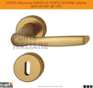 HOPPE manijas de aluminio puertas interiores OFERTAS ESPECIALES para EE. UU. - Imagen 1 de 1
