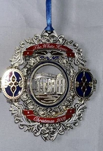 2006 White House Christmas Ornament Washington President Historical Gold Color - Picture 1 of 5
