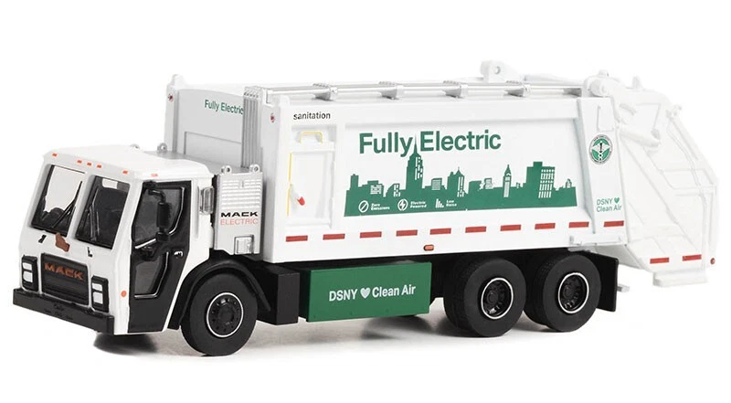 Greenlight 45170C Mack - Lr Rear Refuse Truck Cassone Ribaltabile 3-Axis 2021