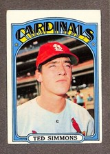 1972 Topps #154 Ted Simmons