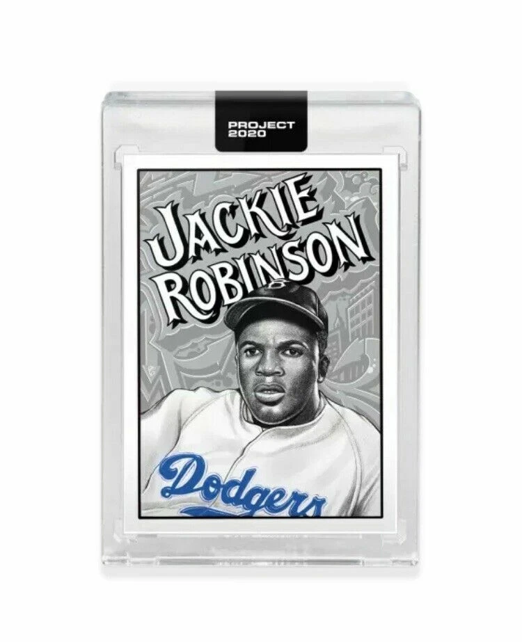 TOPPS PROJECT 2020 JACKIE ROBINSON BY MISTER CARTOON #79  - Image 1 of 1