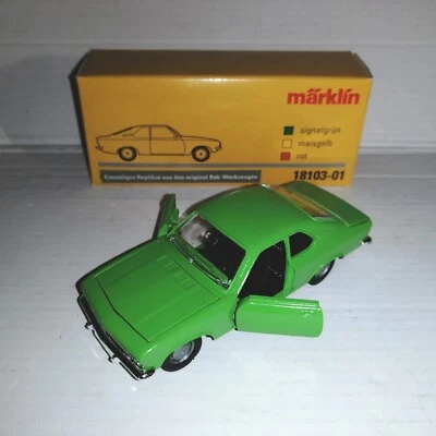 OPEL MANTA A 18103-01 MARKLIN SCALA 1/43 VERDE - Immagine 1 di 4