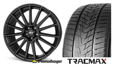 Winterräder 20" Zoll Tesla Model Y AEZ Atlanta schwarz Tracmax S-330 BLE RDKS - Bild 1 von 4