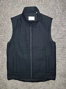 GANT Herren Weste Diamond G Jacket Ärmellos Full Zip Einfarbig Schwarz Gr. S Neu - Bild 1 von 18