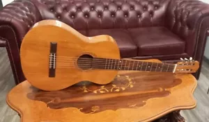 Guitarra de jazz años 60, totalmente maciza con fondo arqueado sin potencia, vintage - Imagen 1 de 24