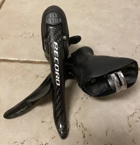 Campagnolo Record 10 Speed Shifter Set Carbon 10s Shift Lever BB System Race - Picture 1 of 8