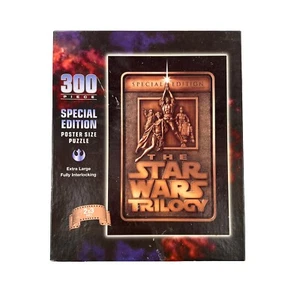 VTG Star Wars Trilogy Puzzle 300 Piece Poster Size 2x3 Feet 1997 Special Edition - Picture 1 of 1