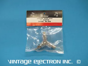 "Adattatore audio schermato Hi-Fi ""Y"" - marca originale Fen-tone (RCA-M a RCA-F) - Foto 1 di 2