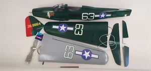 Aeroclass Hobby espuma PET reparable a prueba de golpes P-63 Kingcobra avión de radiocontrol ARF - Imagen 1 de 13