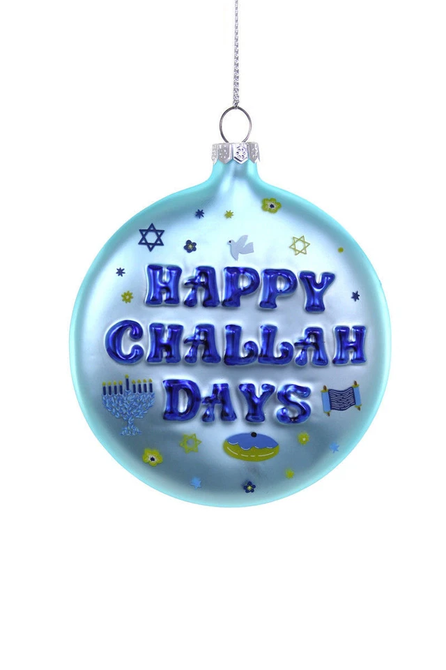 Cody Foster - Happy Challah Days Ornament - GL-572 Foto 1 de 1
